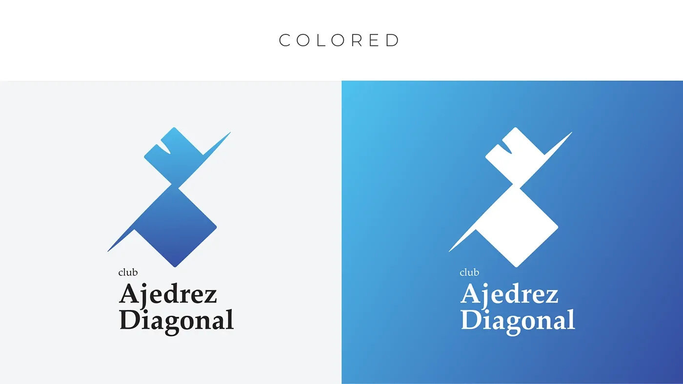 Ajedrez Diagonal | Chess Club Logo & Visual Identity image 4