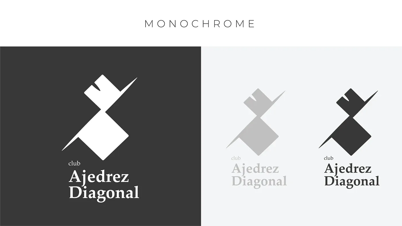 Ajedrez Diagonal | Chess Club Logo & Visual Identity image 5