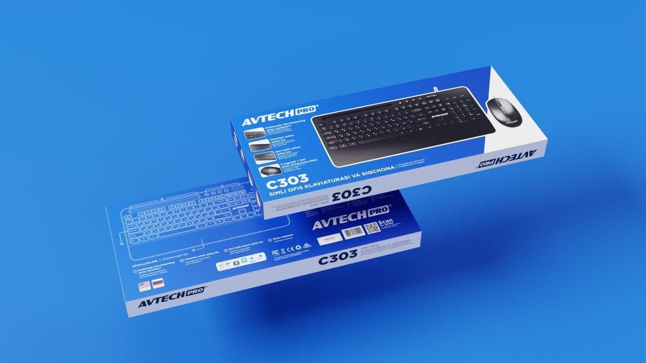 AVTECH Pro C303 | Product CGI & Packaging Design. image 9