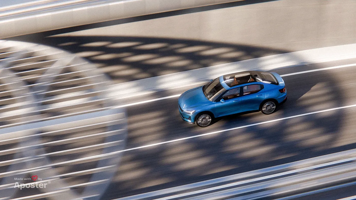 Capturing Speed: A Polestar 2 | CGI Showcase image 4
