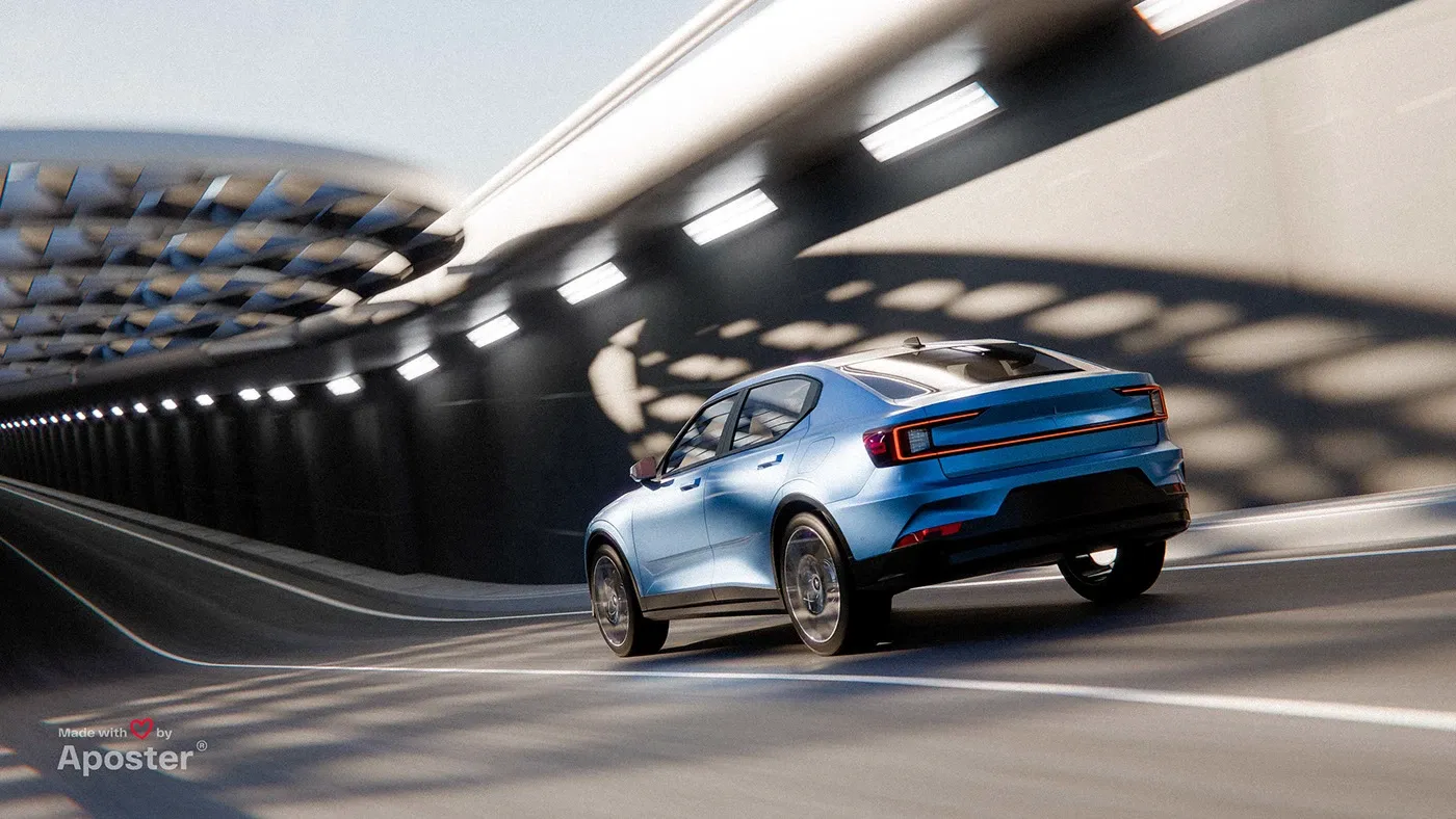 Capturing Speed: A Polestar 2 | CGI Showcase image 5