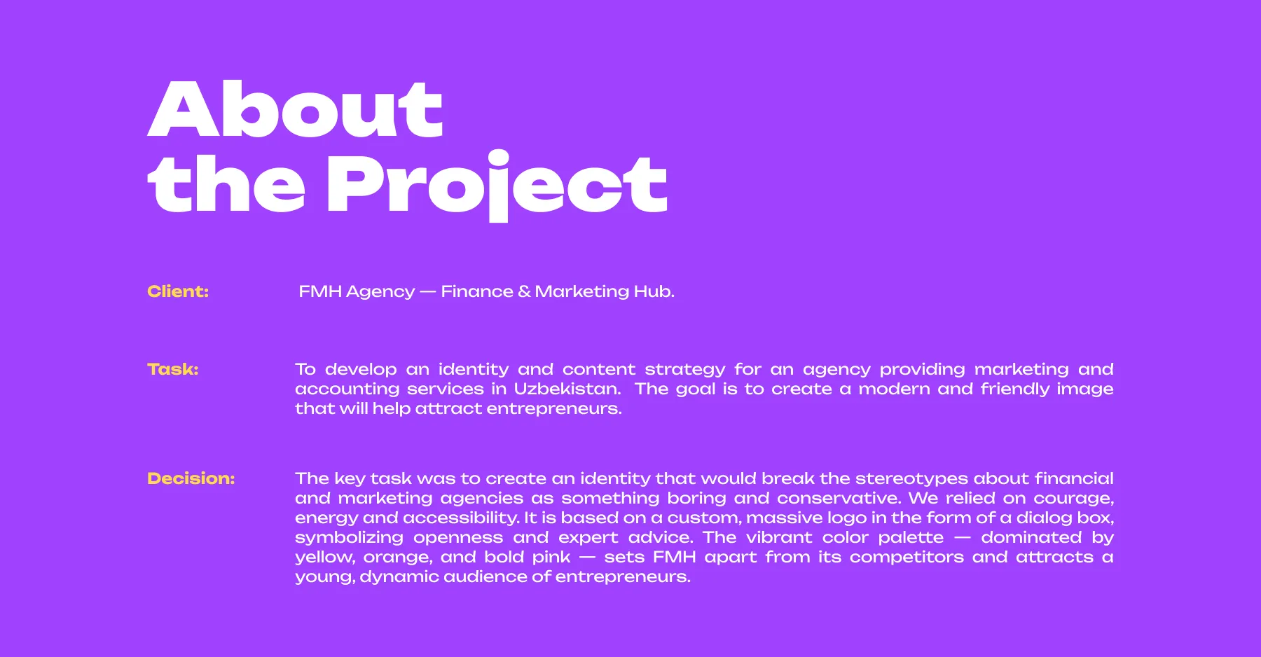 FMH Agency | Branding image 2