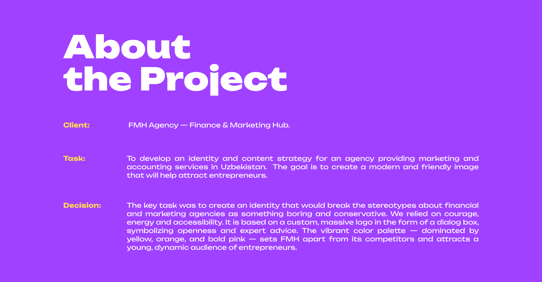 FMH Agency | Branding image 2